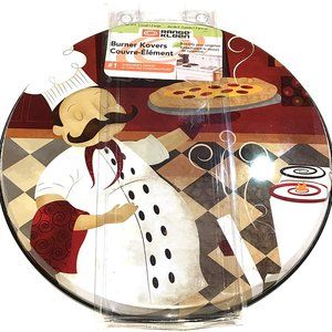 Burner Covers for Electric Stove Italian Chef